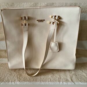 Modalu London Leather Tote - Ivory
